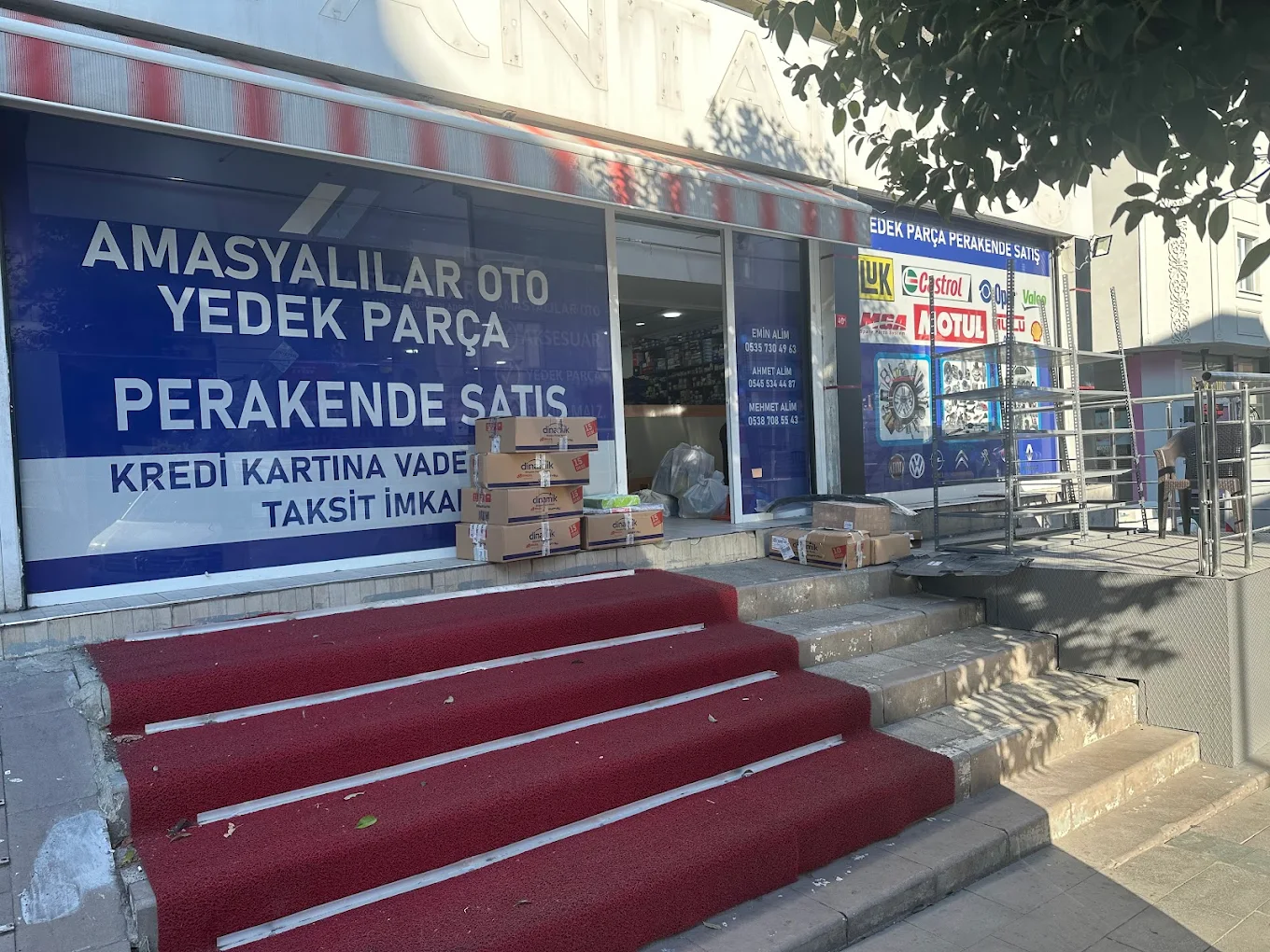 Amasyalılar Oto Yedek Parça mağazası